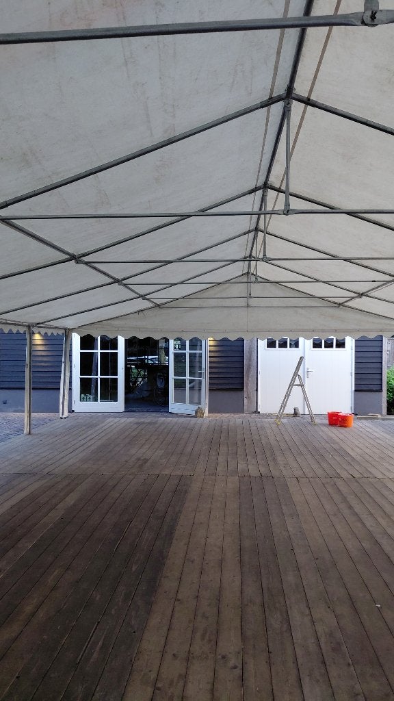 Feesttent, Tuin en Terras, Ophalen, Gebruikt, Overige typen, 6 meter of meer