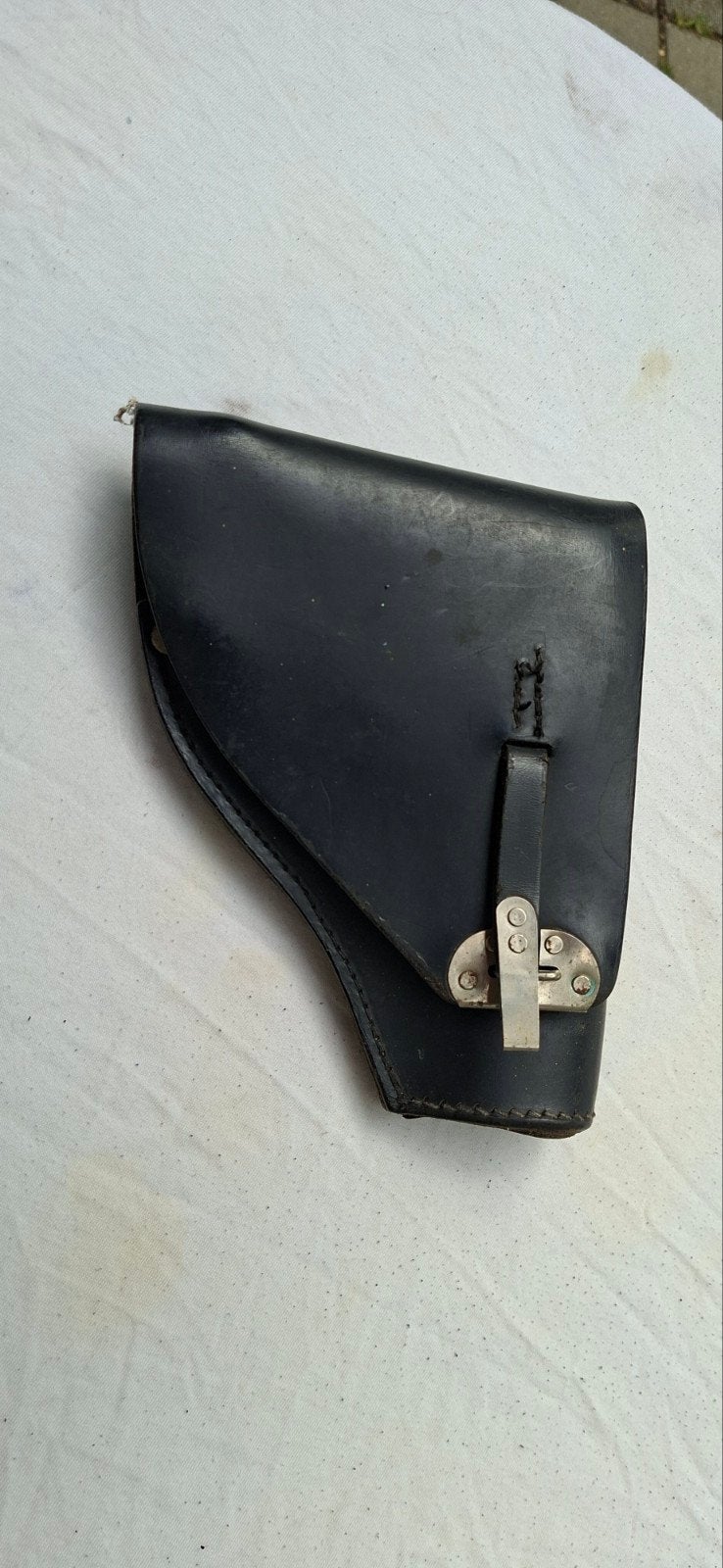 Vintage Leren Wapentas - Ex Leger Collectors Item, Ophalen of Verzenden, Overige soorten, Overige gebieden, Overige typen