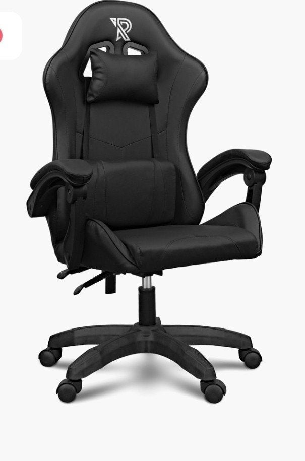 Gaming Bureaustoel Zwart - Ergonomisch Design