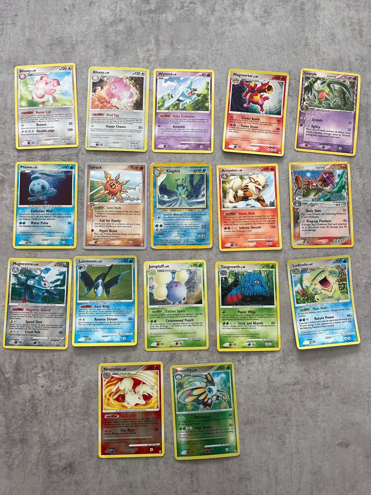 Pokémon Kaarten Collectie - Diverse kaarten, Ophalen of Verzenden, Gebruikt, Meerdere kaarten