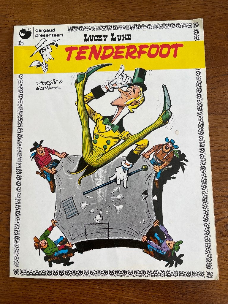 "Lucky Luke" 'Tenderfoot' uit 1968, Boeken, Meerdere comics, Ophalen of Verzenden, Zo goed als nieuw, Europa