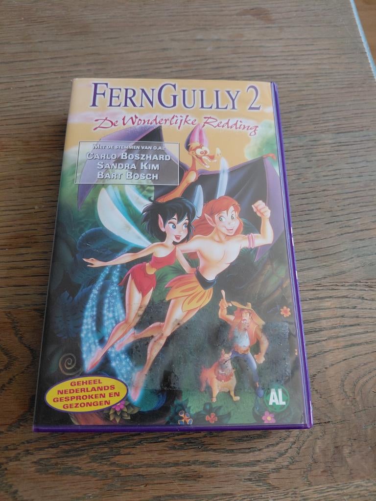 Fern Gully 2 De Wonderlijke Redding videoband NIEUW IN FOLIE, Cd's en Dvd's, Tekenfilm, Alle leeftijden, Ophalen of Verzenden
