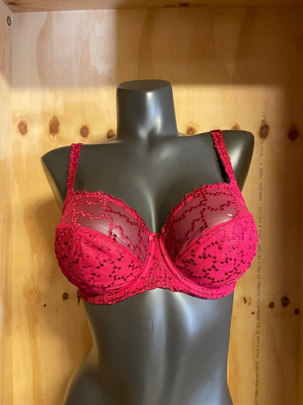 Fantasie bh 75e - 80e - 85e - 75f - 80f - 85f - 80g - 85g, Verzenden, Rood, BH