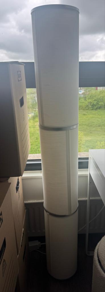 IKEA VIDJA Vloerlamp - Stijlvolle en sfeervolle verlichting, Ophalen, Zo goed als nieuw, Kunststof, 150 tot 200 cm