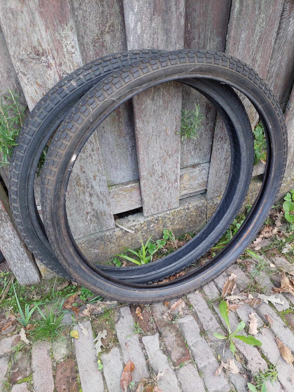 Set bakfietsbanden voor antieke bakfiets 26 x 2, Ophalen, Gebruikt, Band, Bakfiets