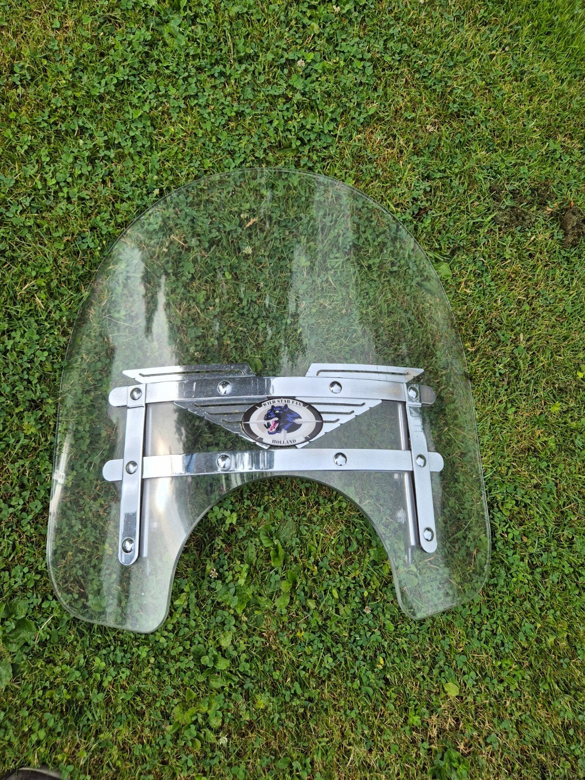 Yamaha wildstar windscherm, Ophalen