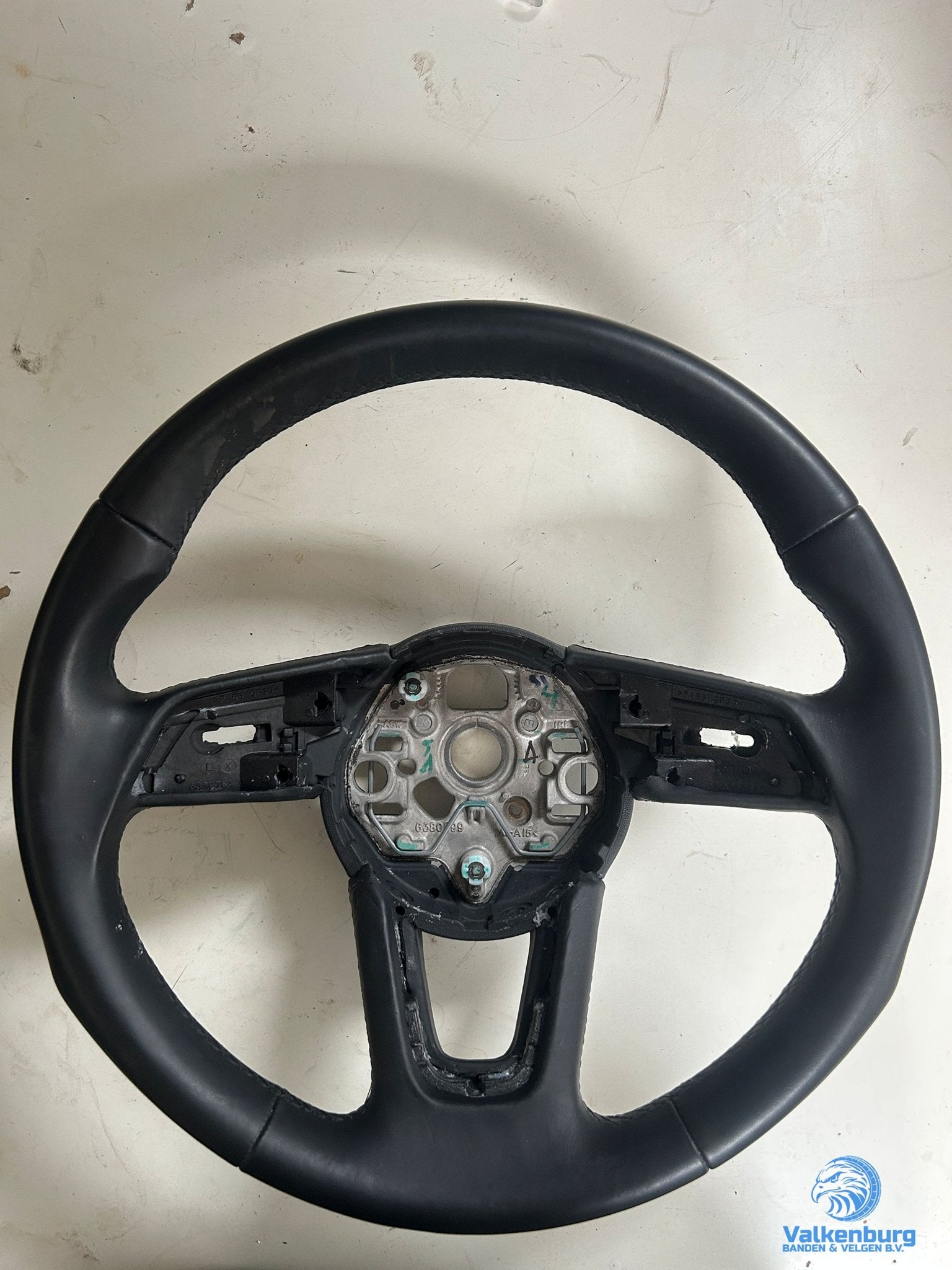 Originele Audi A1 GB Q2 82A A3 8Y leder stuurwiel stuurbedie, Auto-onderdelen, Gebruikt, -, -, Ophalen of Verzenden