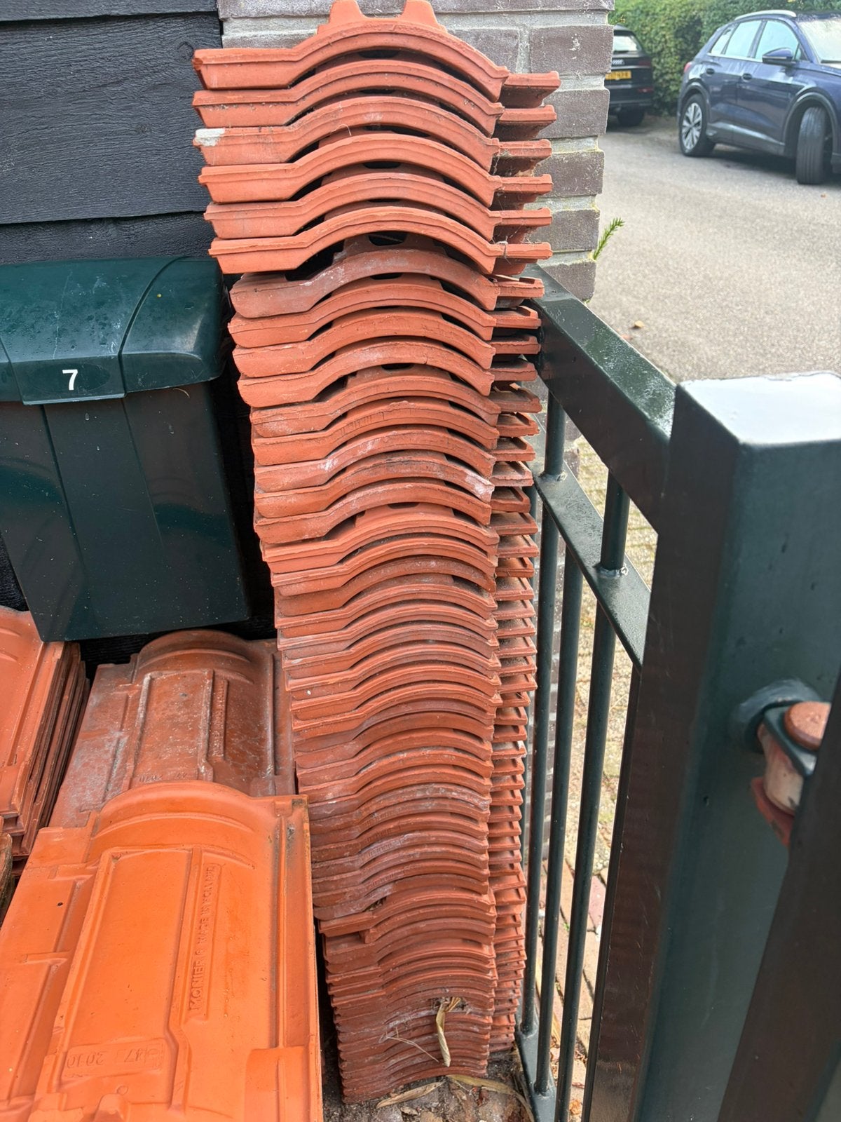 Koramik VHV Natuurrood Dakpannen Wienerberger, Ophalen, Steen of Klei, 5 tot 10 m², Zo goed als nieuw
