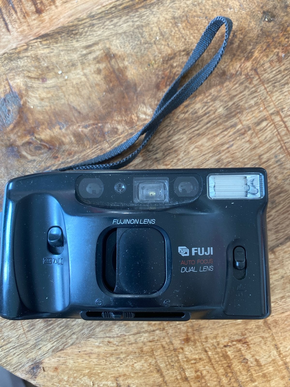 Fuji Auto Focus Dual Lens Compact Camera, Ophalen of Verzenden, Gebruikt, Compact, Fuji