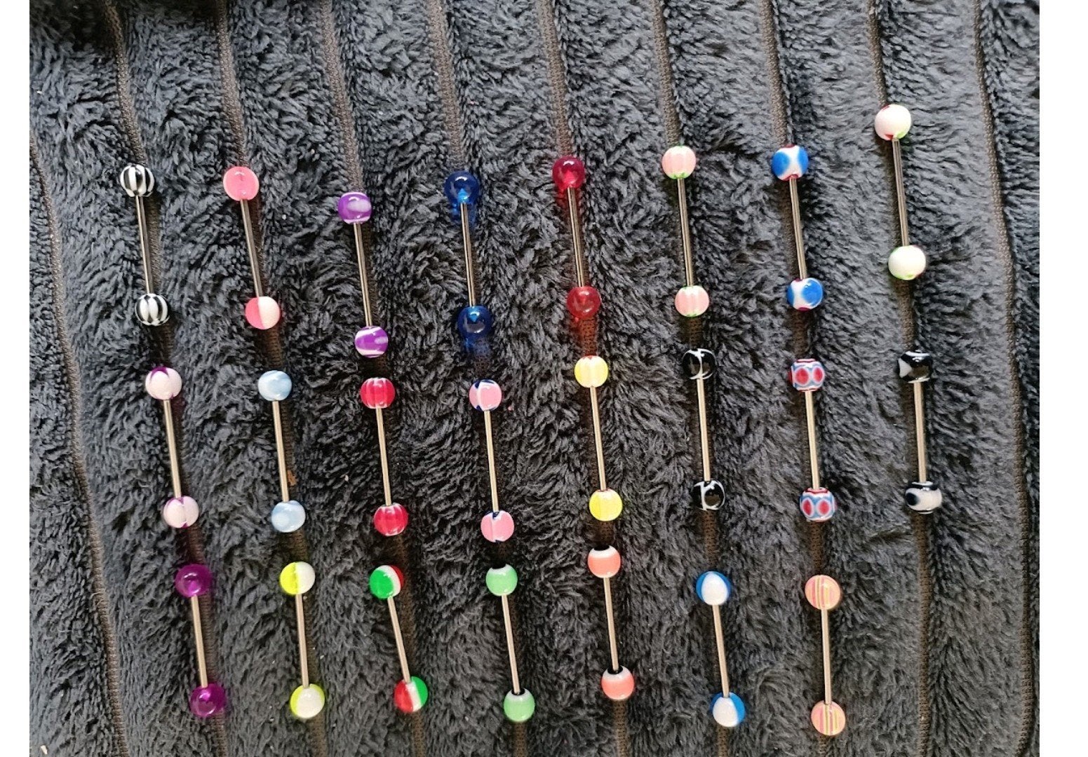 Tongpiercings verschillende, Verzenden, Nieuw, Staal, Tongpiercing