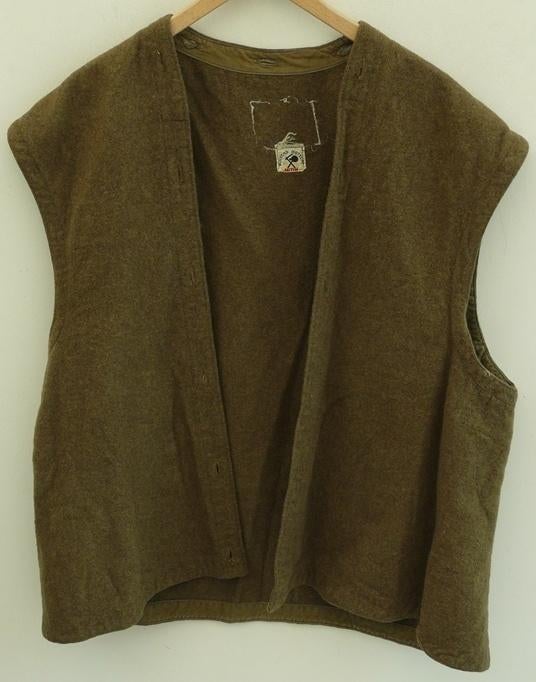 Voering, Jas Uniform, MvO, maat 96-100, KL, 1950/60s.(Nr.3), Ophalen of Verzenden, Landmacht, Nederland, Kleding of Schoenen