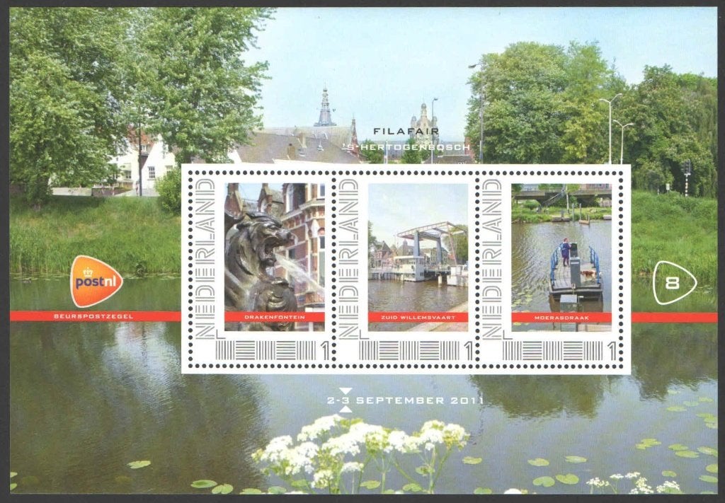 Postzegels Filafair 's-Hertogenbosch 2011 (8), Ophalen of Verzenden, Na 1940, Postfris