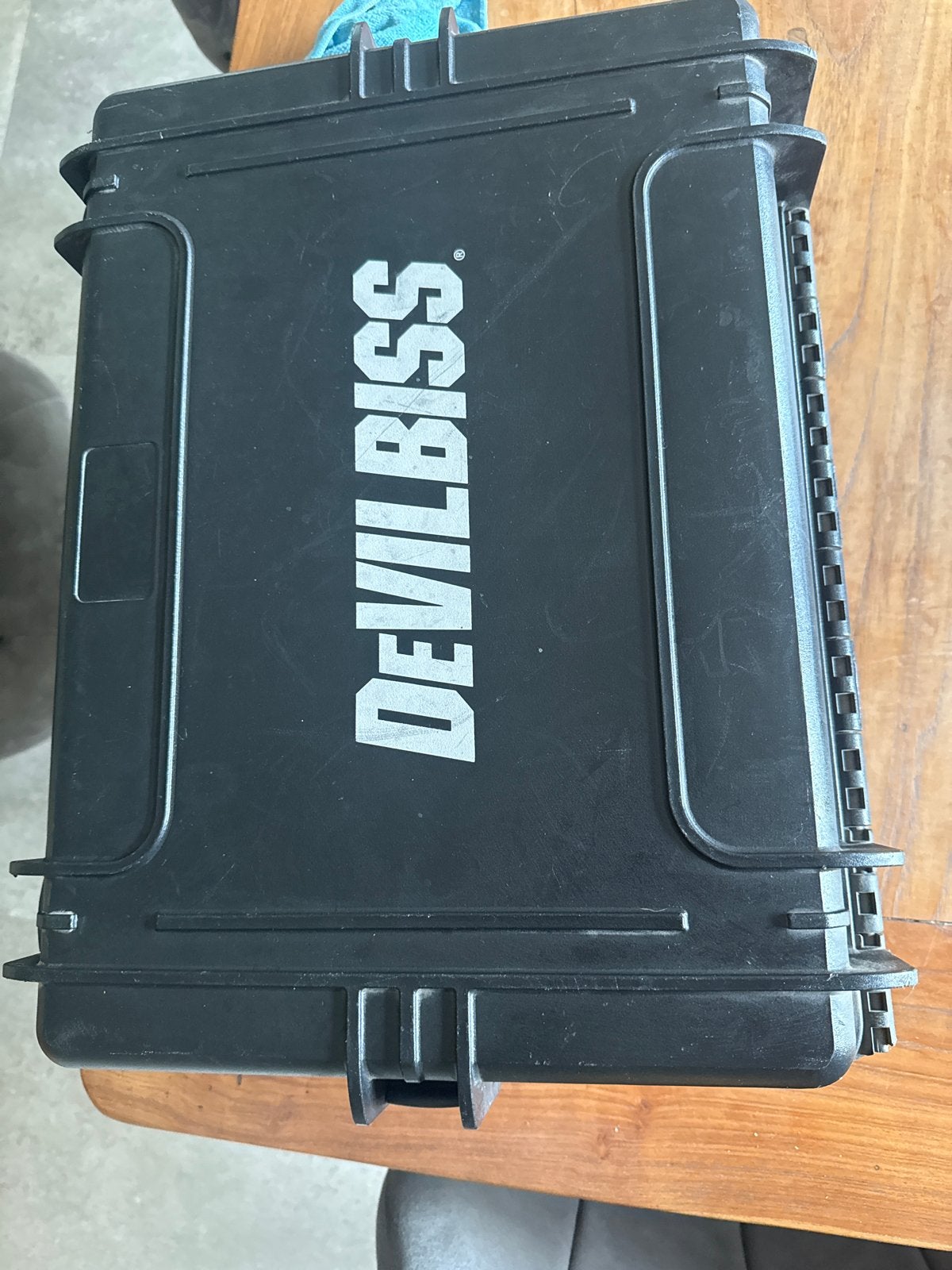 Devilbiss Koffer voor Spuitpistool - Robuust en Beschermend, Ophalen of Verzenden, Gebruikt