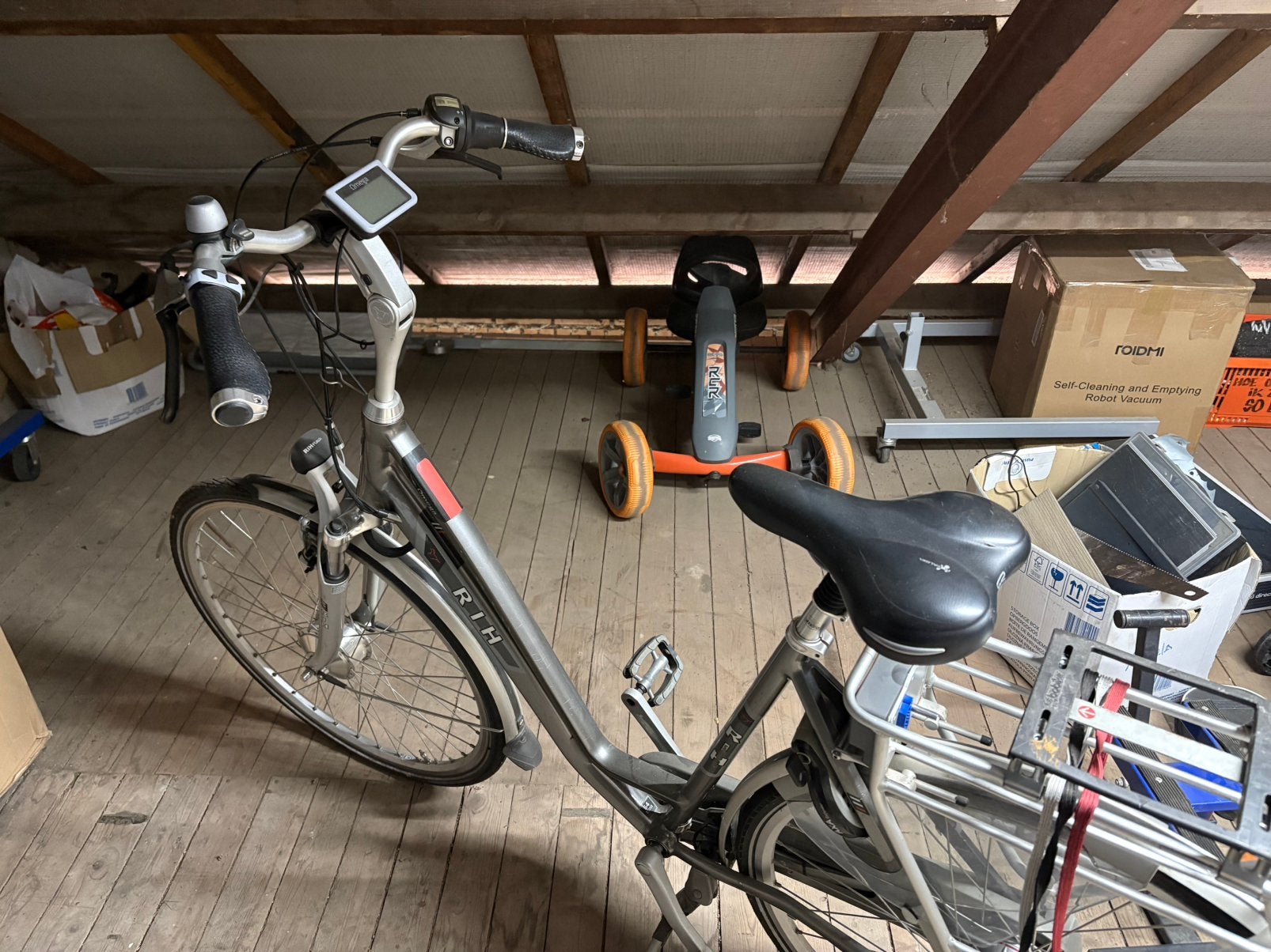 Rih fiets met lader, accu defect, maat 54, 51 tot 55 cm, Ophalen, Gebruikt, Overige merken