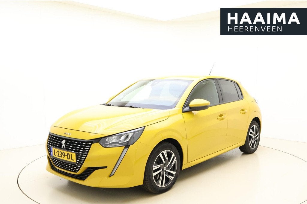 Peugeot 208 1.2 PureTech Allure Pack 100pk | Navigatie | Cam, Auto's, Peugeot, Bedrijf, Te koop, ABS, Achteruitrijcamera, Airbags