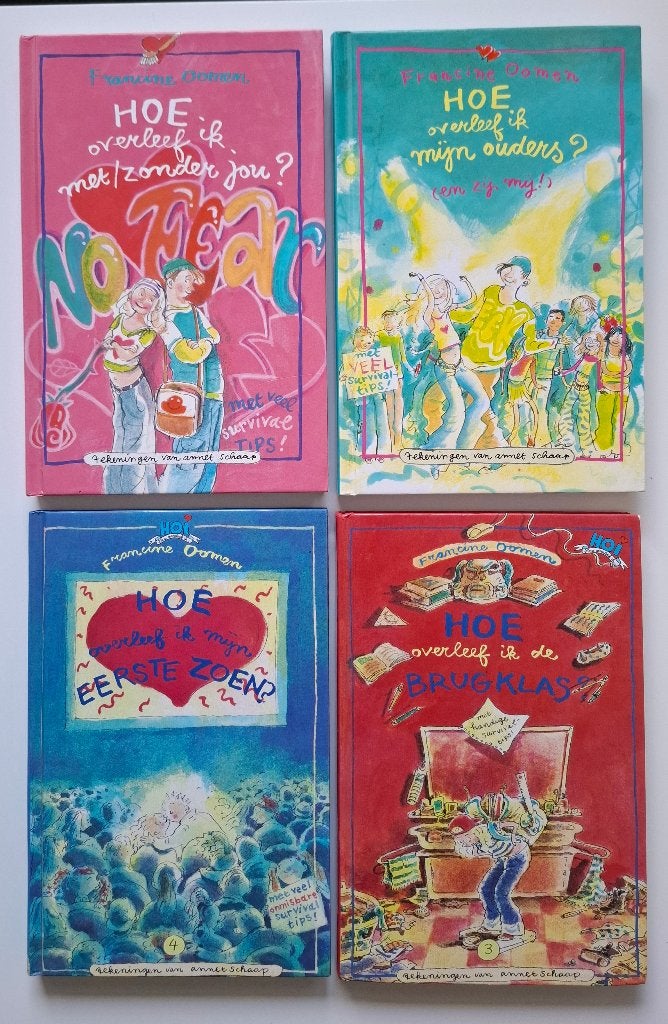 Hoe overleef ik boeken - Francine Oomen, Boeken, Ophalen of Verzenden, Zo goed als nieuw, Francine Oomen