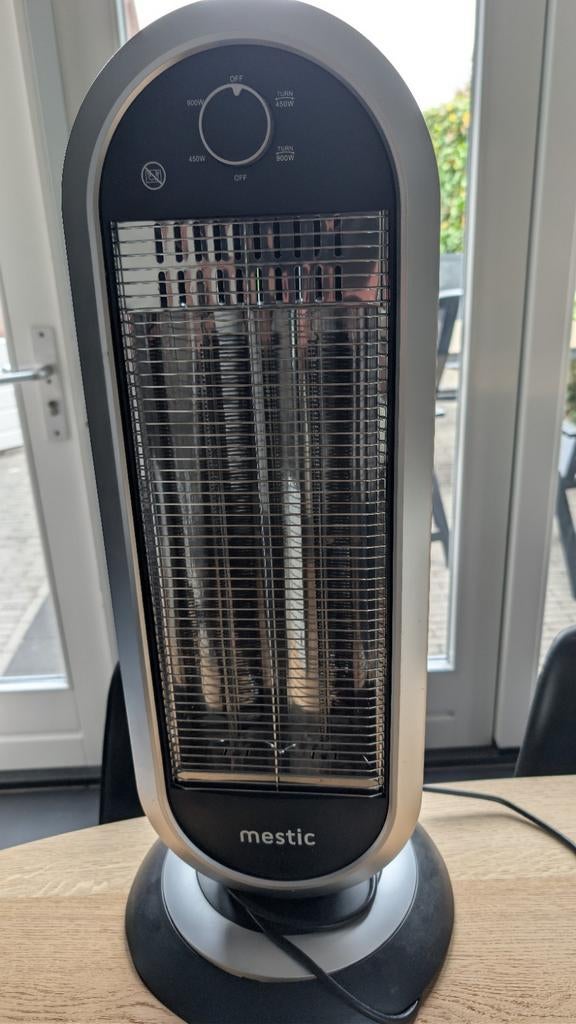 Mestic Elektrische Kachel - Compact en Efficiënt, Huis en Inrichting, Kachels, Ophalen, Overige soorten, Elektrisch, Zo goed als nieuw