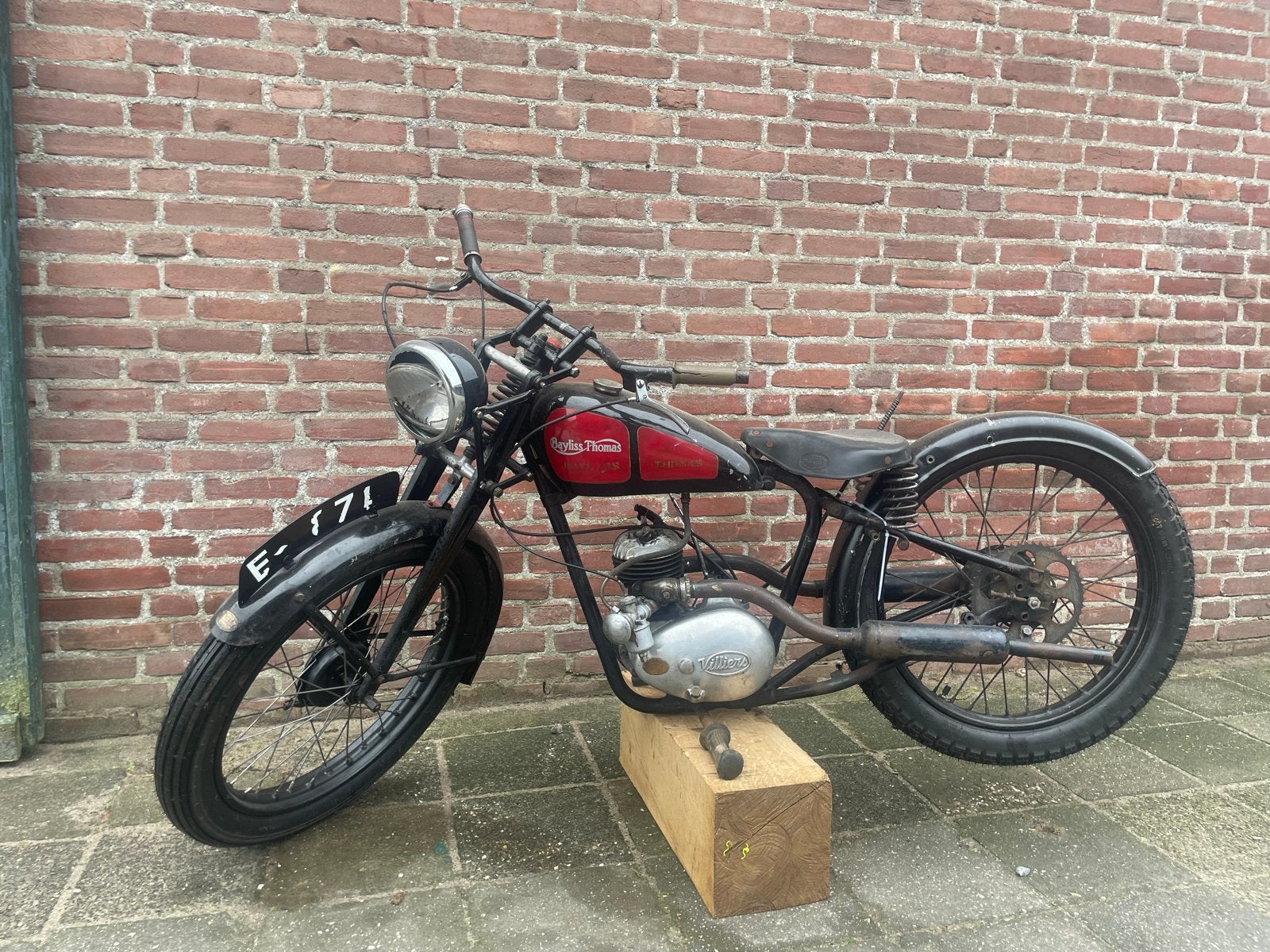 Bayliss Thomas 125cc Klassieke Motorfiets, Motoren, Gebruikt, Overig, 11 kW of minder, Handgeschakeld