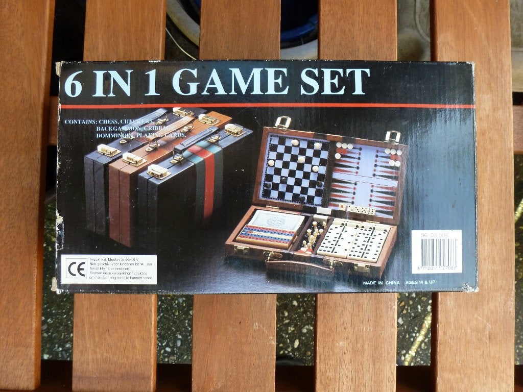 6 in 1 game set, Ophalen of Verzenden, Zo goed als nieuw