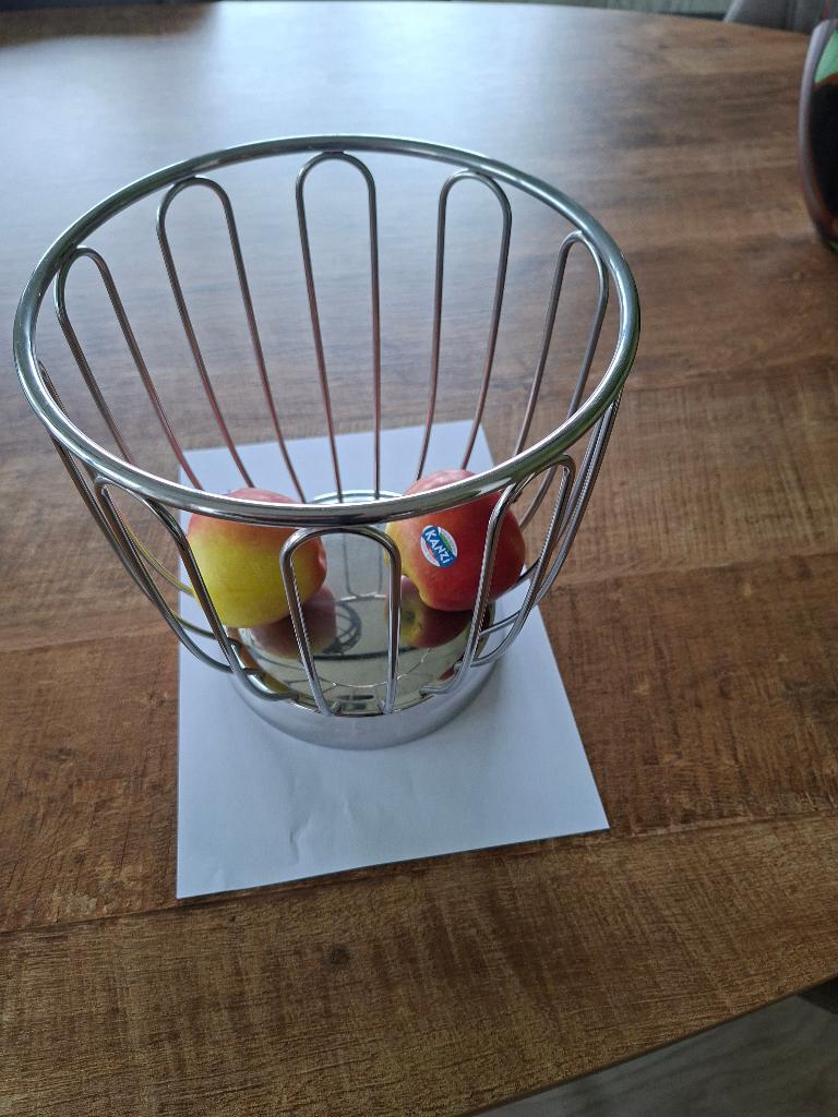 Alessie fruitmand, Huis en Inrichting, Ophalen, Gebruikt, Rond, Overige materialen