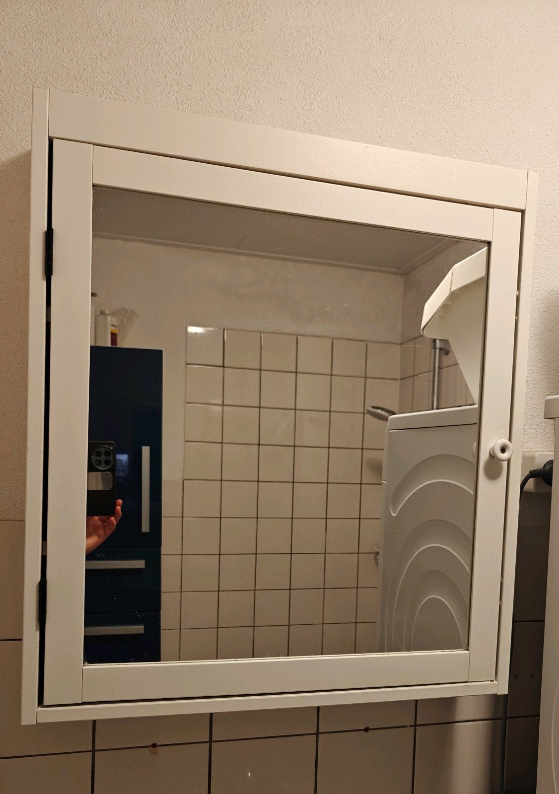 IKEA Spiegelkast badkamer - Moet weg!, Huis en Inrichting, Badkamer | Badkamermeubels, Minder dan 100 cm, 25 tot 50 cm, Gebruikt