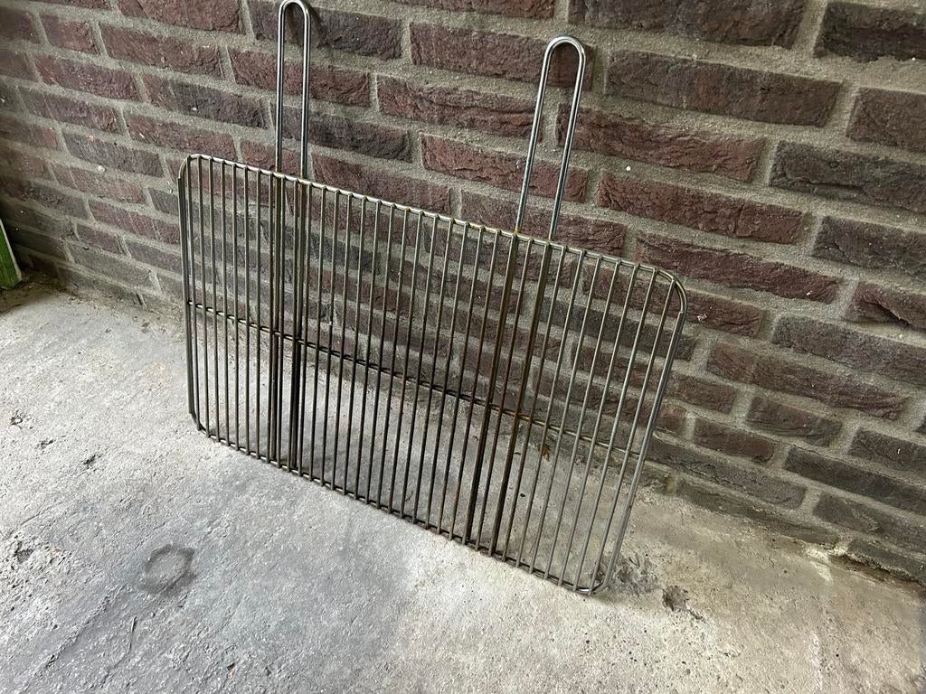 Grill rooster voor Burni buiten haard, Huis en Inrichting, Ophalen, Gebruikt, Hangende haard, Houthaard