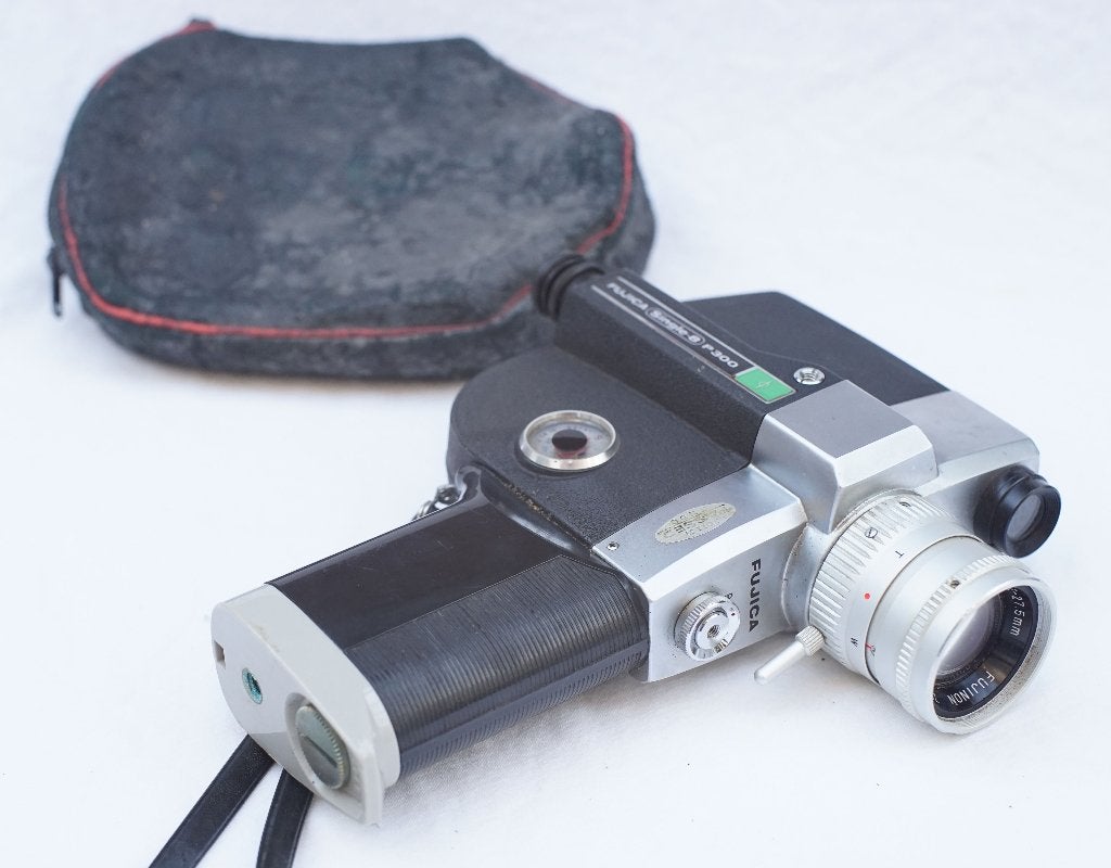 Fujica P300 filmcamera (deco/parts) en accessoires (FOTO'S), Ophalen of Verzenden, 1960 tot 1980
