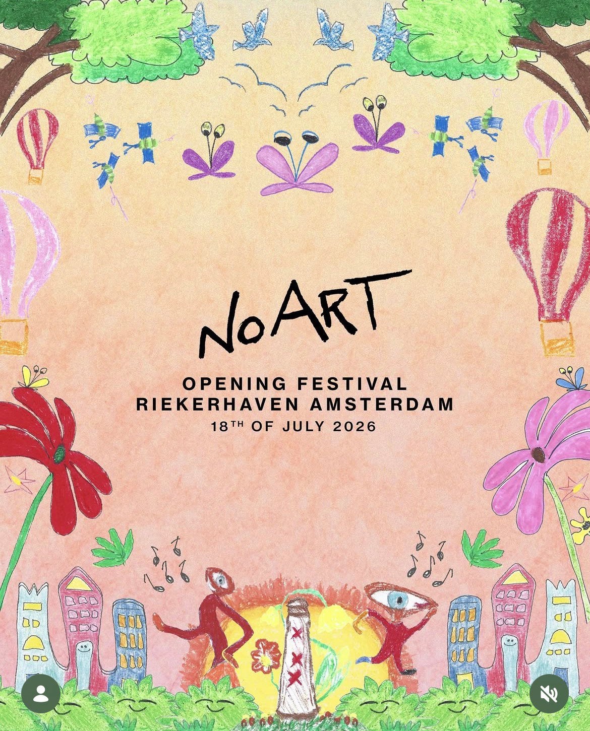 No Art Opening Festival Ticekts, Twee personen, Juli