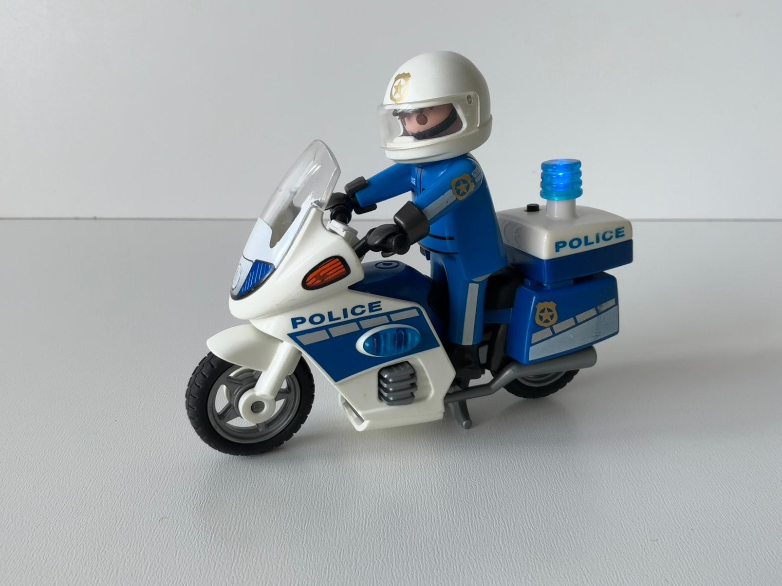 Playmobil 6923 Politie op motor, Kinderen en Baby's, Speelgoed | Playmobil, Ophalen of Verzenden, Gebruikt, Complete set