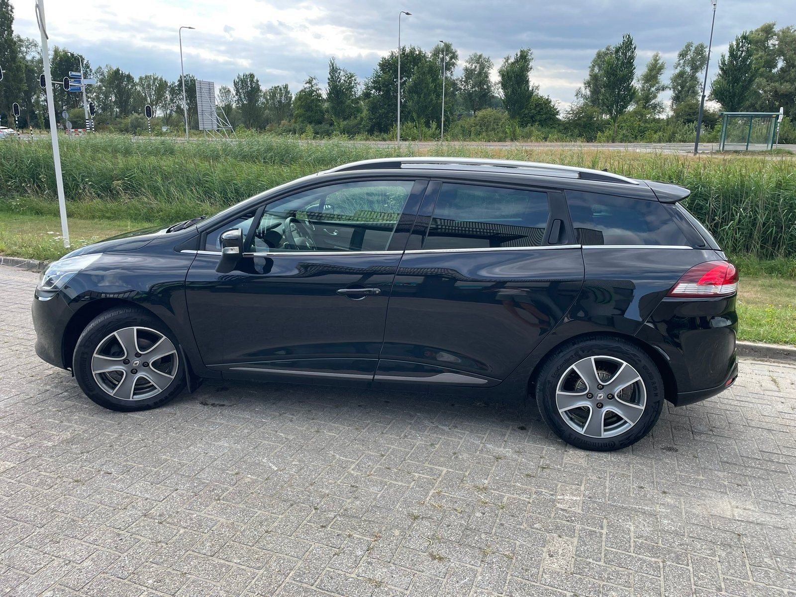 Renault Clio Energy TCe 90pk S&S 2015 Zwart, Voorwielaandrijving, Stof, Zwart, Zwart