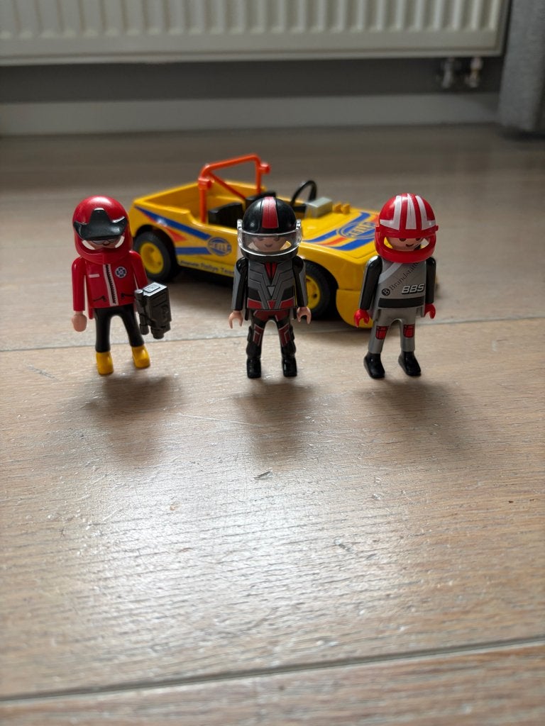 Auto met coureurs + camera, Gebruikt, Losse onderdelen, Voertuig, Ophalen of Verzenden