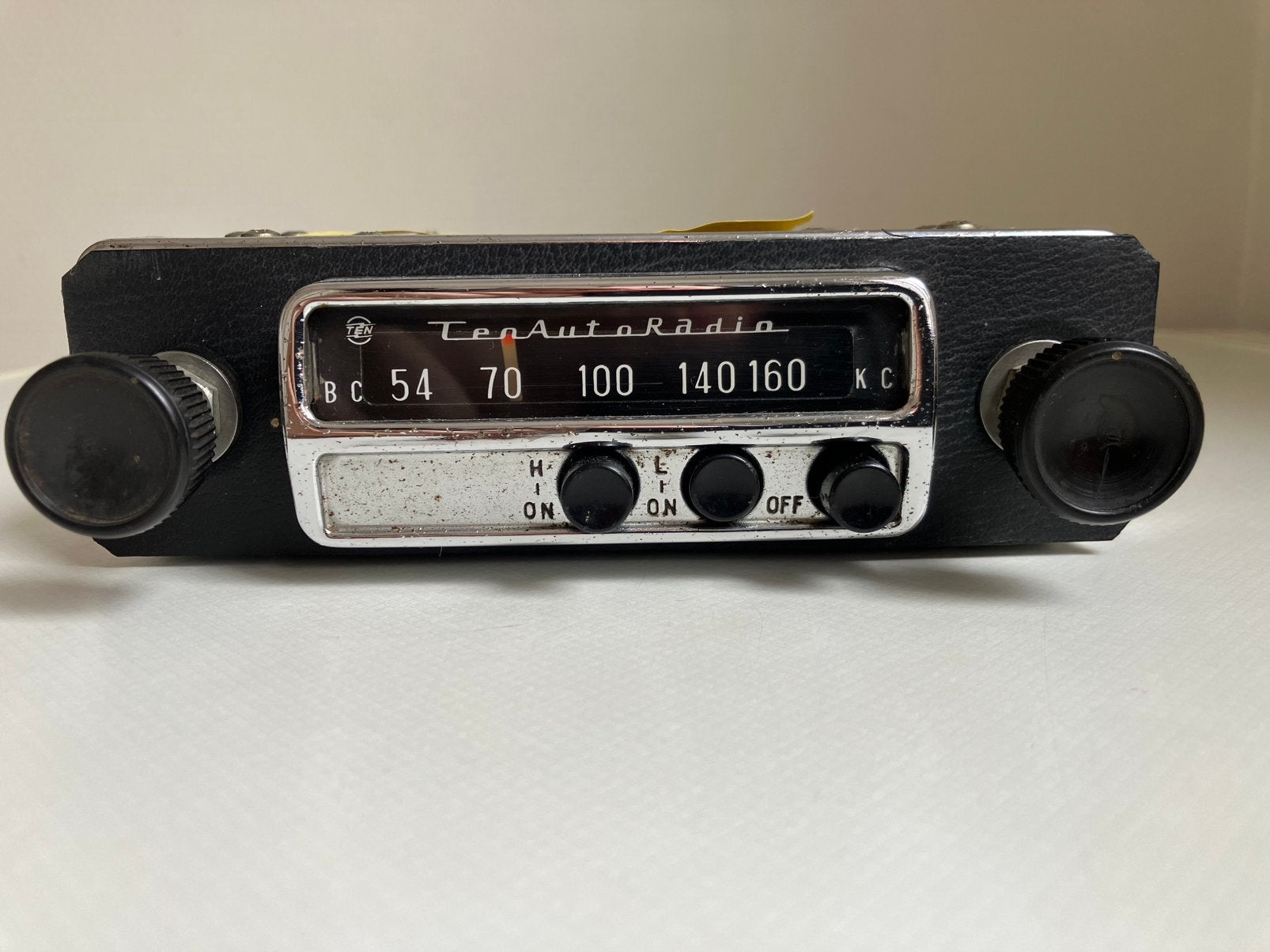 Ten Auto Radio, Ophalen of Verzenden, Gebruikt