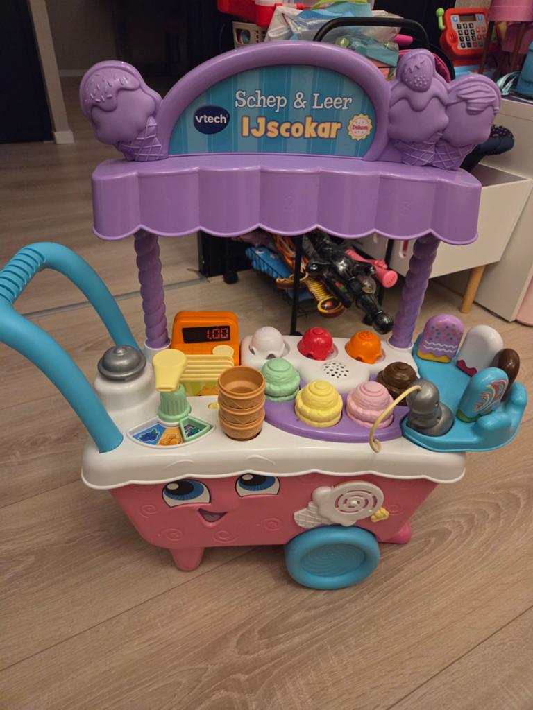 Vtech ijscokar deluxe, Kinderen en Baby's, Ophalen, Zo goed als nieuw