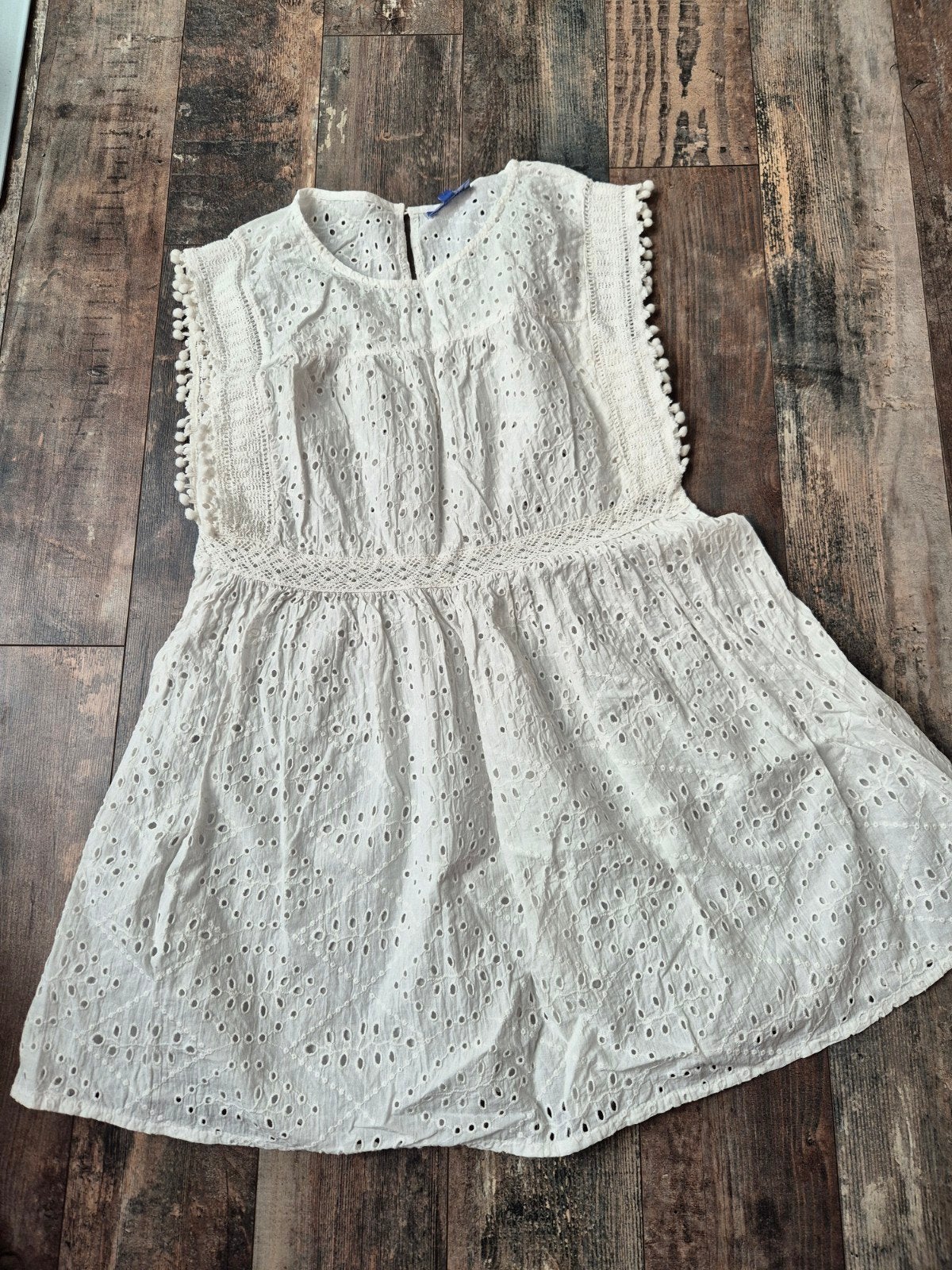Isla bonita zomerjurkje maat M, Kleding | Dames, Maat 38/40 (M), Isla bonita, Wit, Ophalen of Verzenden
