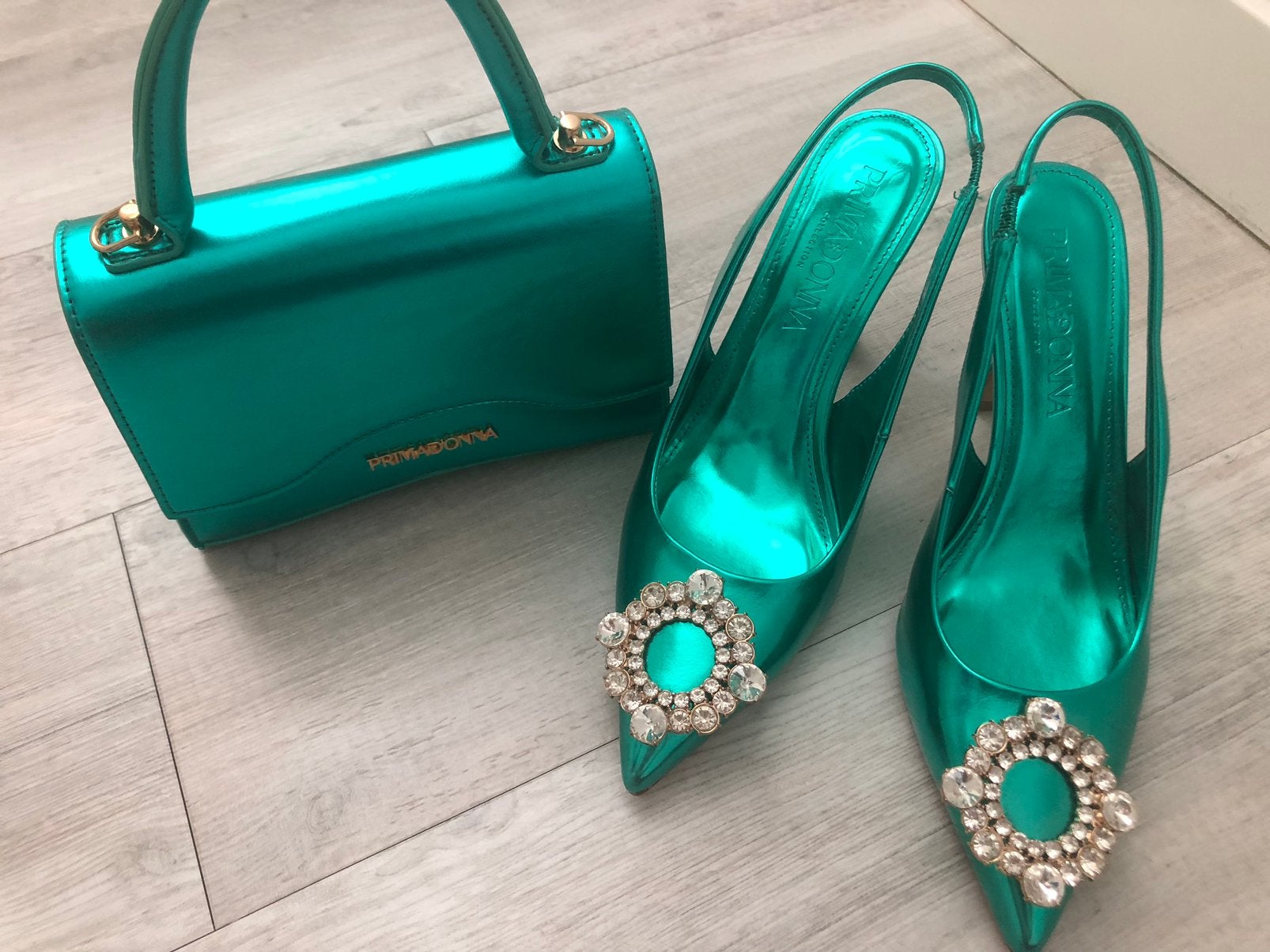 Italiaanse schoenen met handtas, Pumps, Overige kleuren, Nieuw, Ophalen of Verzenden
