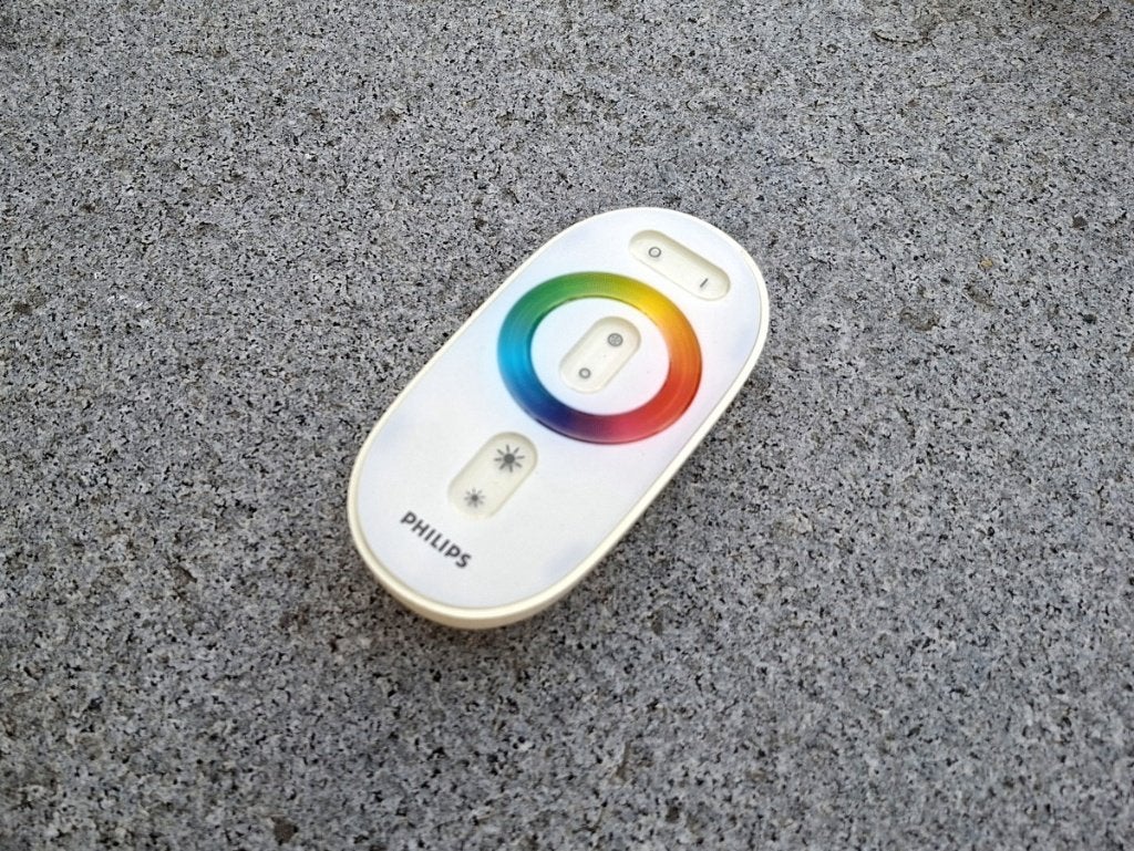 Philips LivingColors Afstandsbediening Ovaal met kleurenwiel, Ophalen of Verzenden, Gebruikt