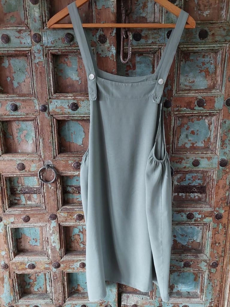 Leuke groene zomertuniek één maat, Kleding | Dames, Jurken, Made in Italy, Maat 42/44 (L), Ophalen of Verzenden, Zo goed als nieuw