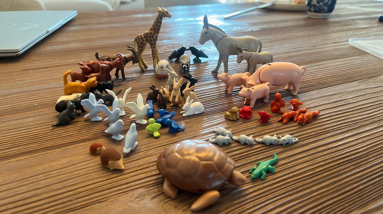 Dieren playmobil, Ophalen, Gebruikt