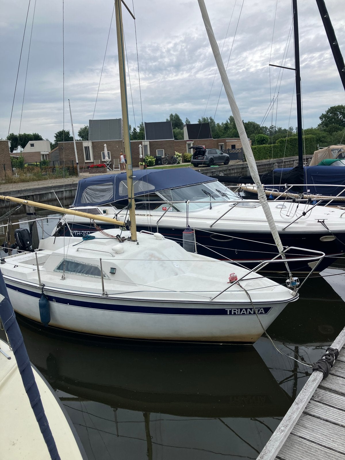 Zeilboot Trianta met Mercury buitenboordmotor en ligplaats, Ophalen, Overige merken, Gebruikt, Kleine kruiser