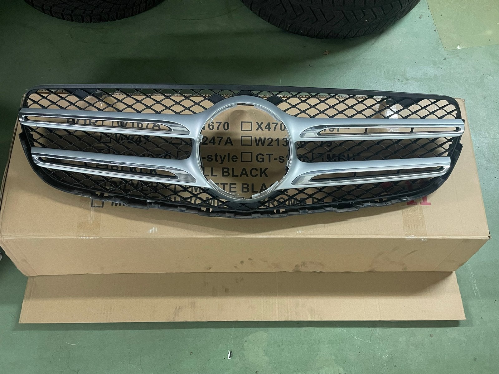Mercedes-Benz Grille W253 X253 C253 GLC-Klasse Chroom, Ophalen, Gebruikt, Voor, Mercedes-Benz
