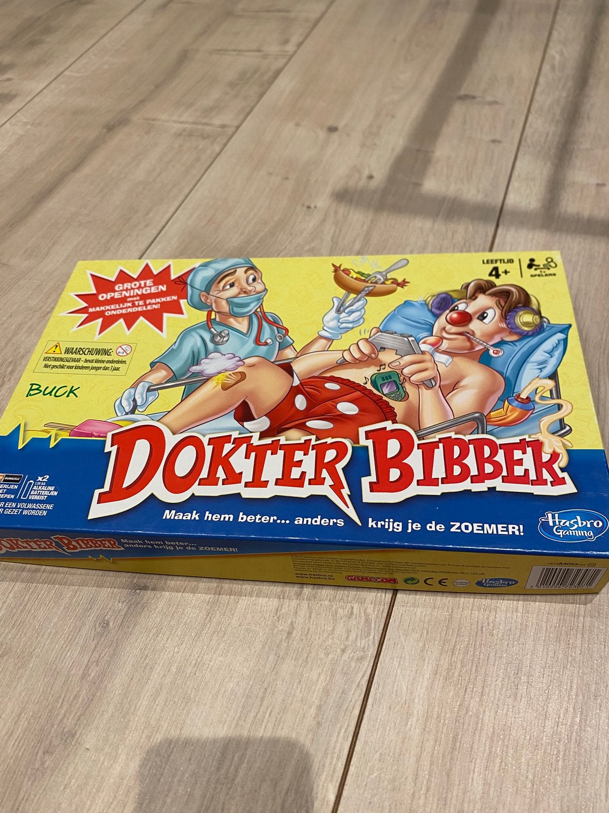 Dr. Bibber, Drie of vier spelers, Ophalen, Gebruikt