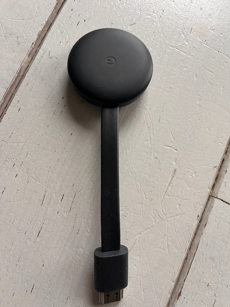 Google Chromecast (zwart), Ophalen of Verzenden, Gebruikt