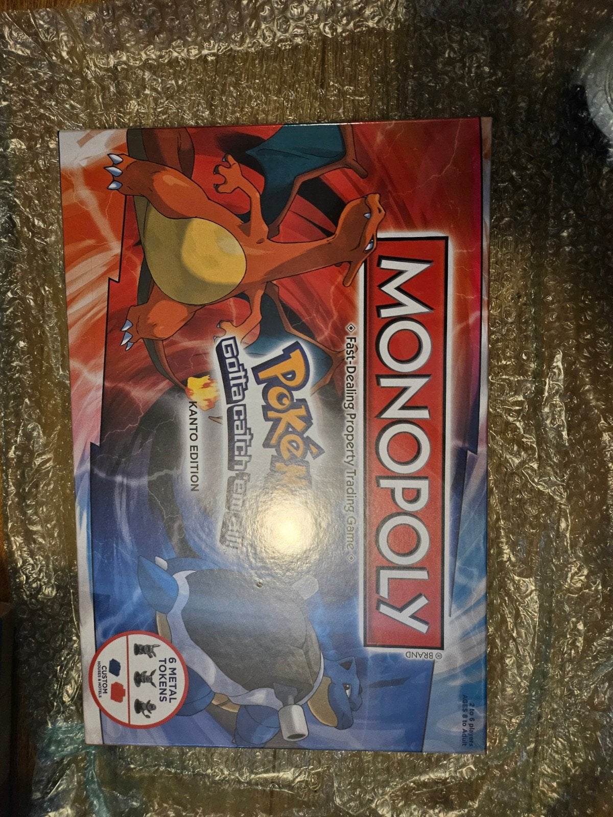Pokémon monopoly kanto edition, Vijf spelers of meer, Ophalen of Verzenden, Nieuw, Hasbro