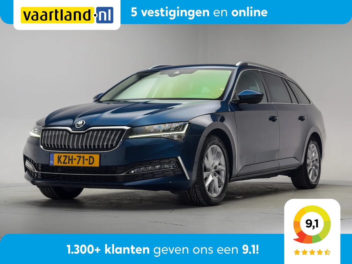 Skoda Superb 1.4 TSI iV PHEV Style Aut. [ Navi Memory Stoelv, Automaat, Dealer onderhouden, Gebruikt, 4 cilinders
