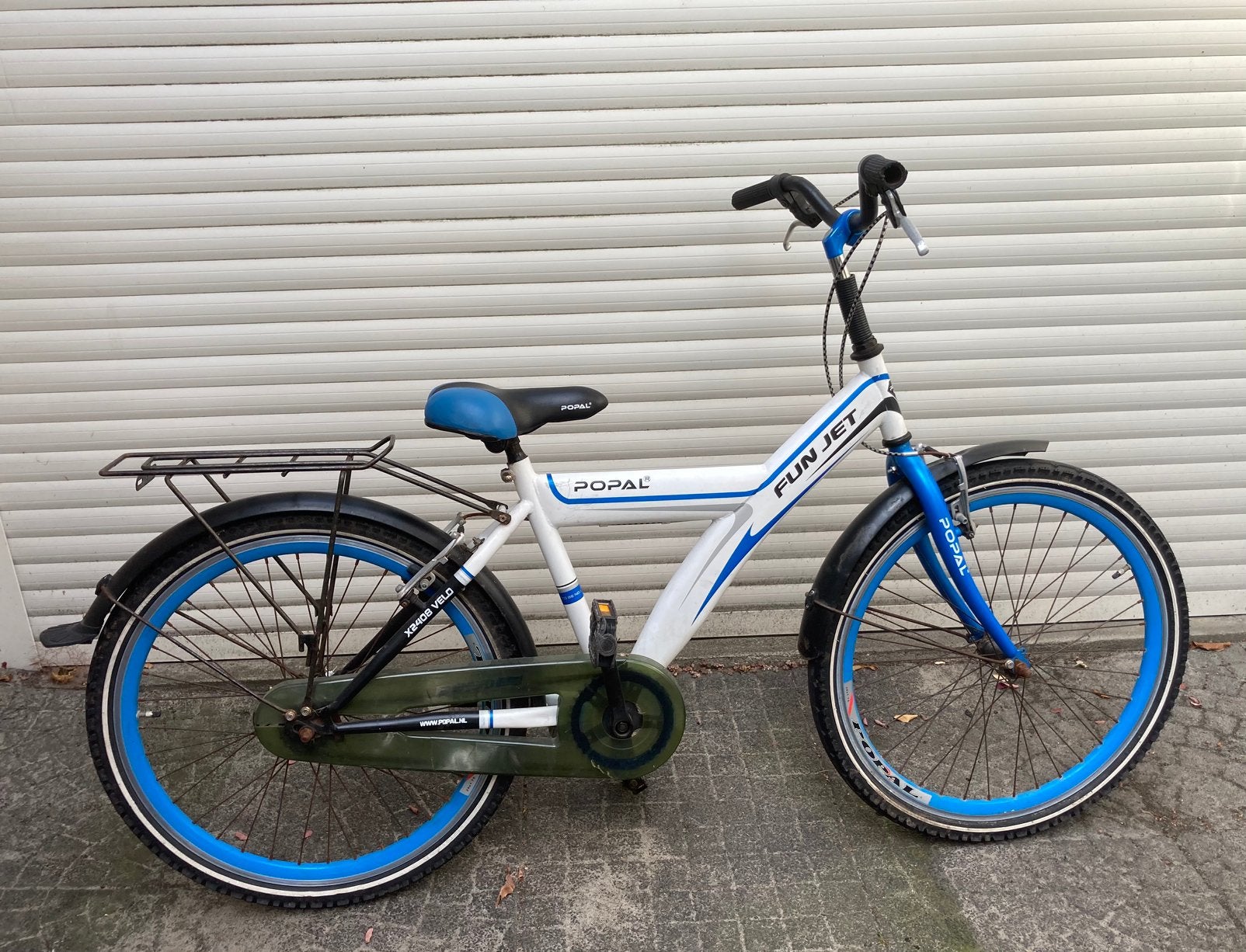 Popal • Fun Jet • Jongensfiets (24 inch), Ophalen, Gebruikt, Terugtraprem, 24 inch