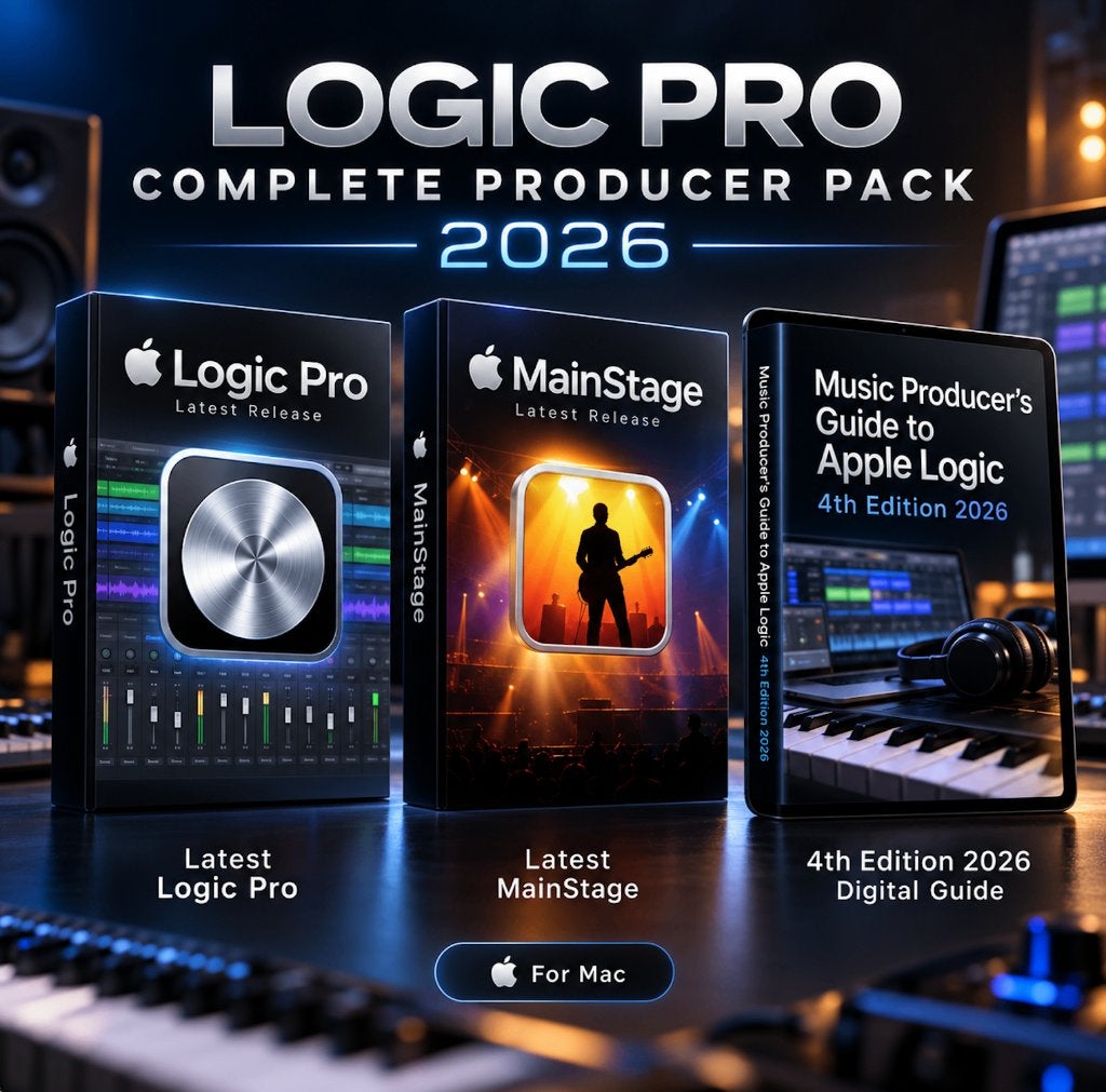 Logic Pro Complete Producer Pack 2026, Computers en Software, Ophalen, Nieuw, MacOS