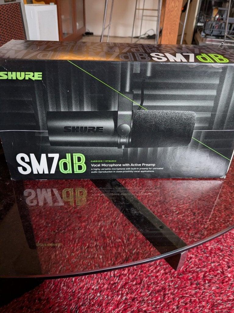 Shure SM7db nieuw, Ophalen of Verzenden, Nieuw, Zangmicrofoon