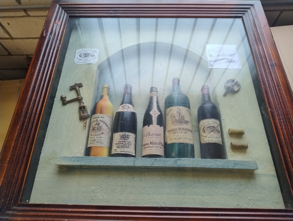 Schilderij drank, Ophalen