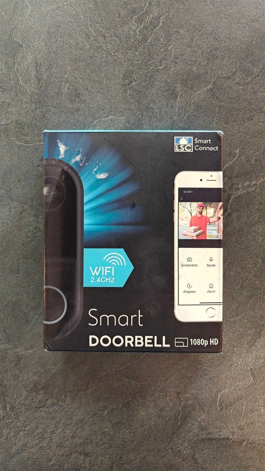 LSC Smart Connect Smart Doorbell 1080p HD Wifi, Huis en Inrichting, Deurbellen, Verzenden, Bewegingsdetectiesensor, Nieuw, Bedraad