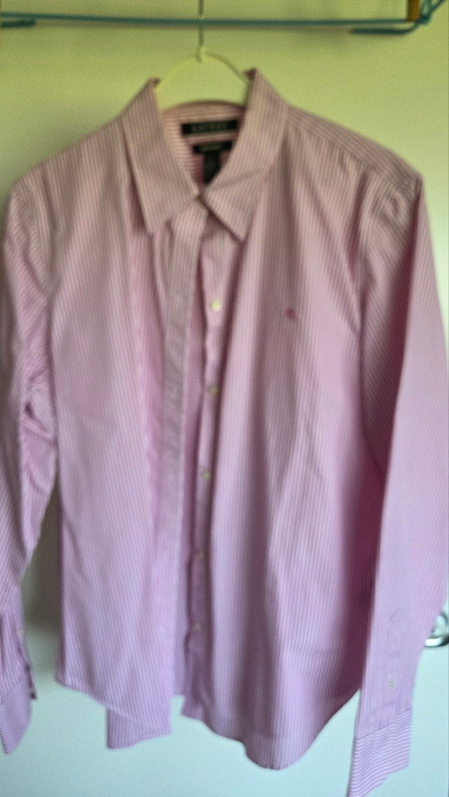 Lauren Ralph Blouse Roze Streep Maat L, Maat 42/44 (L), Lauren Ralph Lauren, Ophalen of Verzenden, Roze
